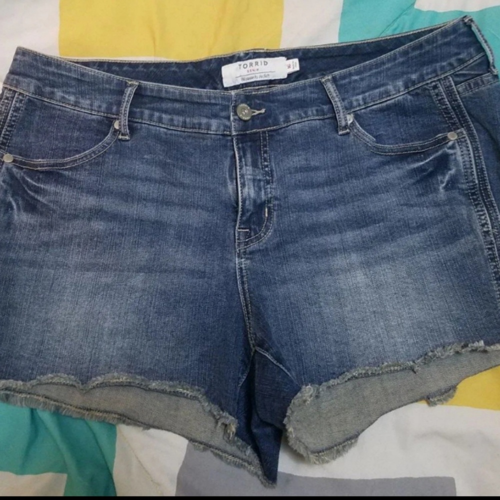 Torrid Jean Shorts